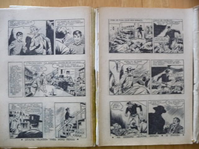 Три стари комикса каубой тигър приключения ретро, city of Radomir | Specialized Literature - снимка 3