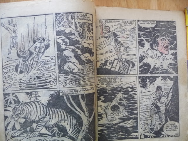 Три стари комикса каубой тигър приключения ретро, city of Radomir | Specialized Literature - снимка 4