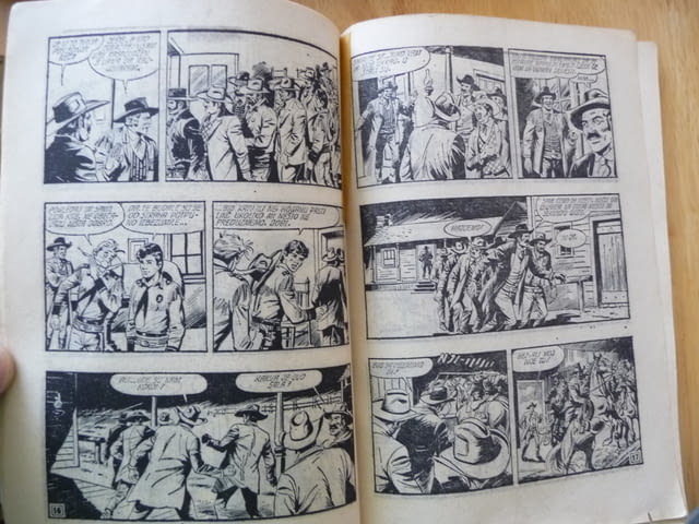 Три стари комикса каубой тигър приключения ретро, city of Radomir | Specialized Literature - снимка 5