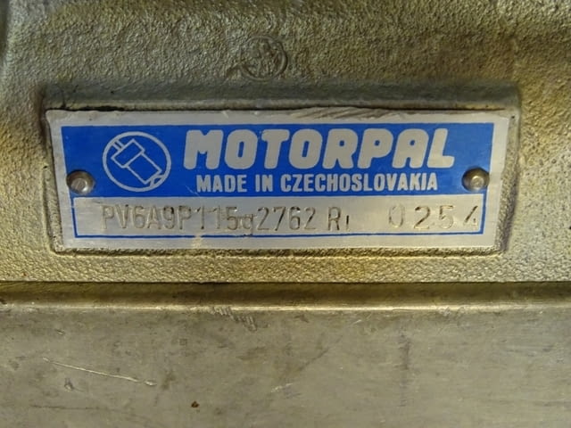 Горивно нагнетателна помпа MOTORPAL PV6A9P115g2762 R PRAGA V3S - снимка 4