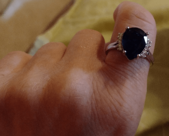 Пръстен с азурит Silver, Azurite - city of Bеrkovitsa | Rings - снимка 1