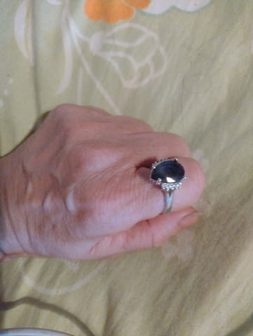 Пръстен с азурит Silver, Azurite - city of Bеrkovitsa | Rings - снимка 5