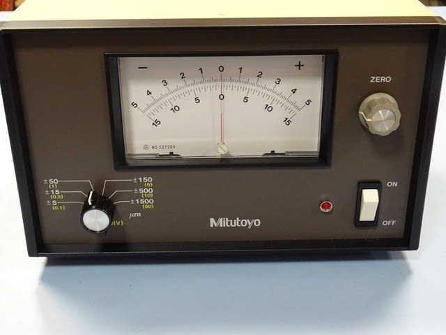 Уред за измерване на дължини Mitutoyo 519-301(M-301)MU-Checker 220V 50Hz 5-1500μm - снимка 2
