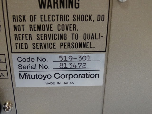 Уред за измерване на дължини Mitutoyo 519-301(M-301)MU-Checker 220V 50Hz 5-1500μm - снимка 7