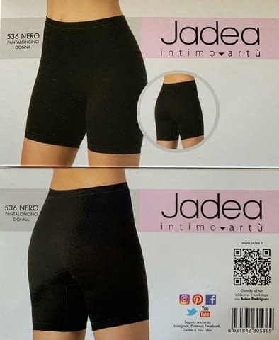 Jadea M, L, XL, 2XL, 3XL, 4XL, 5XL, 6XL черни, телесни италиански памучни крачоли против протриване - снимка 3