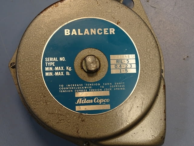 Балансьор Atlas Copco RIL-5 0.4-2.3kg, city of Plovdiv | Industrial Equipment - снимка 2