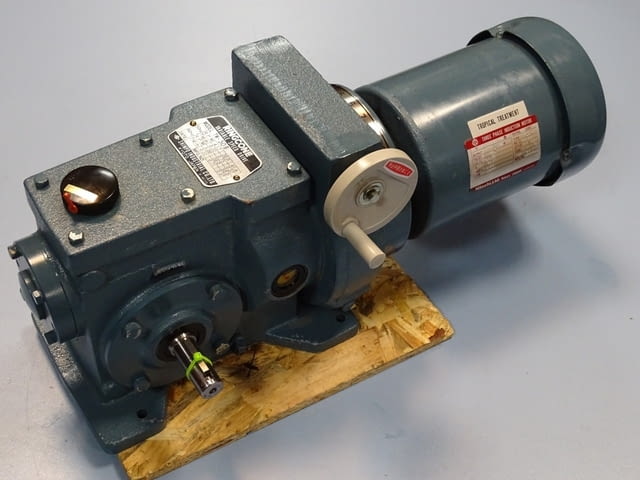 Мотор редуктор вариаторен Ringcone TW-50B 380VAC Variable Speed Drive - снимка 1