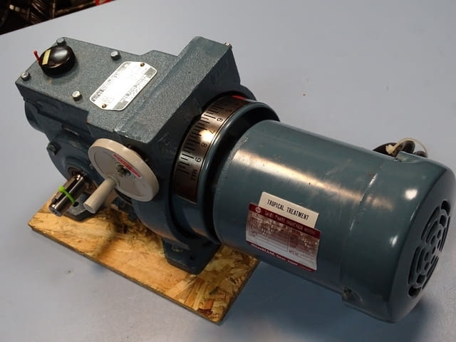 Мотор редуктор вариаторен Ringcone TW-50B 380VAC Variable Speed Drive - снимка 11