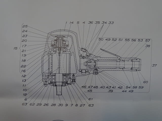 Пневматичен шлайф Atlas Copco LSS64 SO 85 vertical grinder, city of Plovdiv - снимка 10