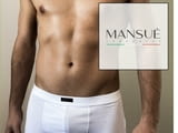 Mansue 3XL италиански черен 96% памучен мъжки боксер голям размер памучна мъжка боксерка Мансуе