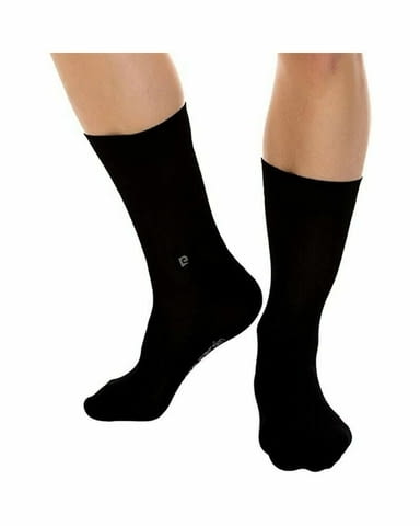 Pierre Cardin 39-42, 43-46 черни, сини, сиви памучни мъжки чорапи над глезени памучен чорап Пиер Карден - снимка 1