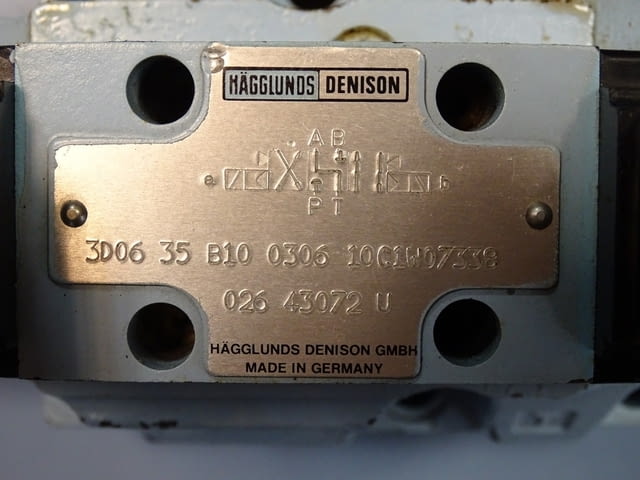 Хидравличен разпределител Denison 3D06 35 B10 0306 10C1W07338 220V directional control valve - снимка 2
