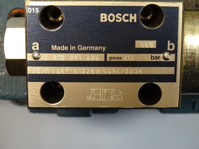 Хидравличен разпределител Bosch 0810 010 952, 0810 091 404 96VDC directional control valve - снимка 5