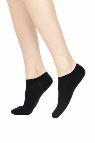 Pompea 35-38, 39-42, 43-46 черни, бели италиански къси памучни чорапи за маратонки чорапи Помпеа - снимка 1