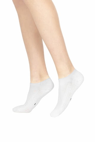 Pompea 35-38, 39-42, 43-46 черни, бели италиански къси памучни чорапи за маратонки чорапи Помпеа - снимка 2