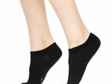Pompea 35-38, 39-42, 43-46 черни, бели италиански къси памучни чорапи за маратонки чорапи Помпеа