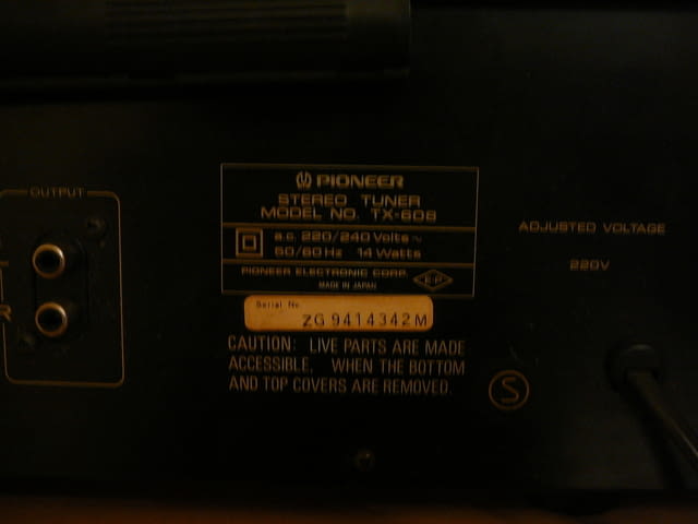 Pioneer tx-608 - град Пазарджик | Ресийвъри / Усилватели - снимка 5