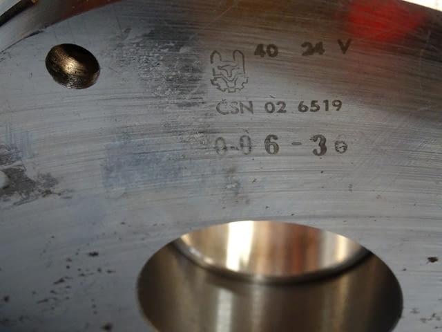 Спирачка електромагнитна ELB-40 electromagnetic brake 24VDC, city of Plovdiv - снимка 7