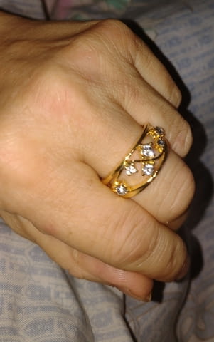 Искрящ пръстен в 18 К и диаманти Lady's, Diamond, Warranty - No - city of Bеrkovitsa | Rings - снимка 3