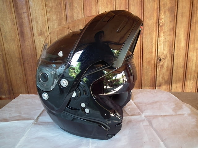 Nolan N103 Special N-Com отварящ се мото шлем каска за мотор с тъмни очила - снимка 1