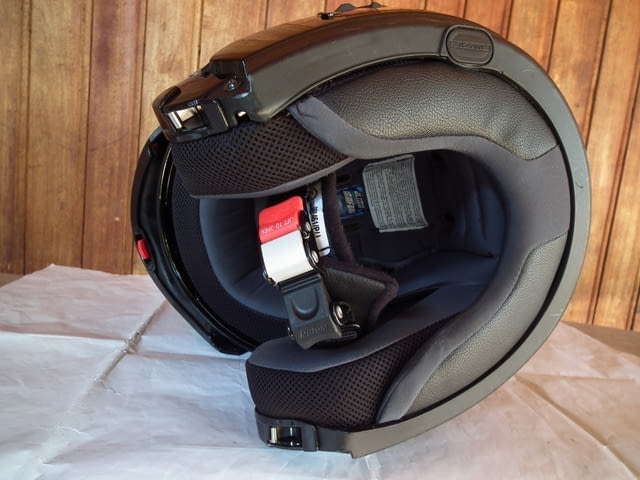 Nolan N103 Special N-Com отварящ се мото шлем каска за мотор с тъмни очила - снимка 5
