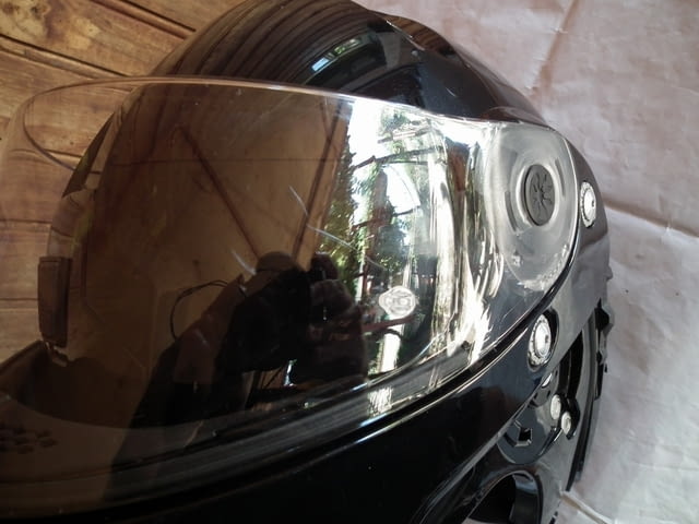 Nolan N103 Special N-Com отварящ се мото шлем каска за мотор с тъмни очила - снимка 6