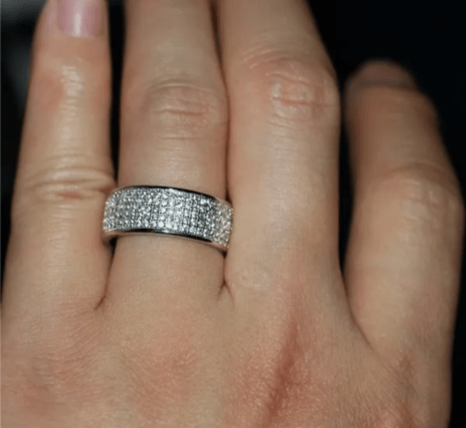 Ослепителен пръстен с бели сапфири Unisex, Sapphire, Warranty - No - city of Bеrkovitsa | Rings - снимка 5