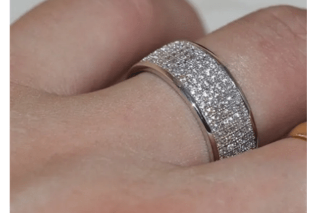Ослепителен пръстен с бели сапфири Unisex, Sapphire, Warranty - No - city of Bеrkovitsa | Rings - снимка 6