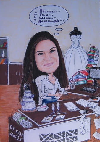 Предлагам рисуване на карикатури за сватбен подарък - град София | Сватби - снимка 5