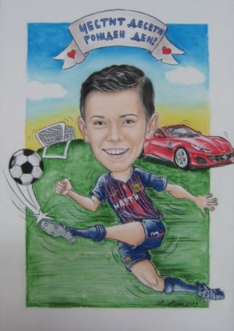 Рисувам карикатури за подарък на дете - град София | Детски Партита - снимка 1
