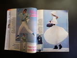 Burda 12/1989 списание кройки модели мода дрехи рокли дамски кожено палто