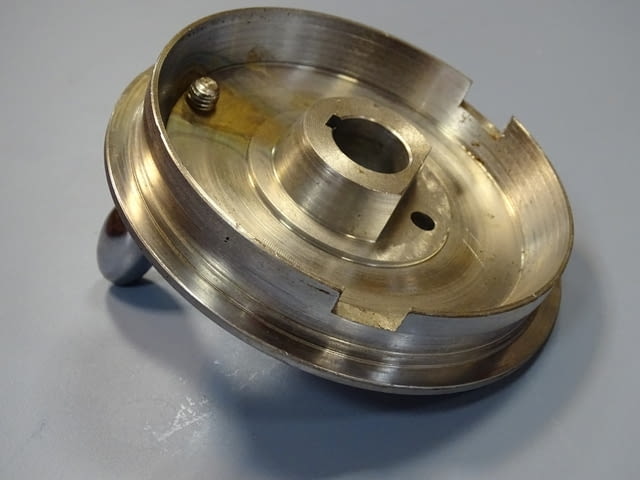 Метална ръкохватка за струг (ръчно колело) ф122mm, city of Plovdiv | Industrial Equipment - снимка 2