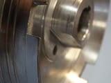 Метална ръкохватка за струг (ръчно колело) ф122mm
