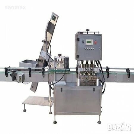 Автоматична вакуум затваряща машина за туист оф капачки, град София | Промишлено Оборудване - снимка 1