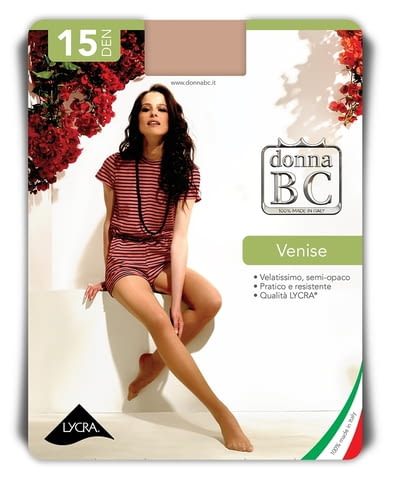 Donna BC 15DEN 3 цвята тънки чорапогащи 40-85кг Произведени в Италия летни чорапогащници 15ДЕН - снимка 1