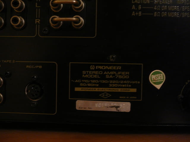 Pioneer sa-7500 - city of Pazardzhik | Amplifiers & Boards - снимка 8