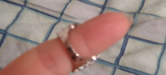 Искрящ пръстен стил Винтидж Сребро, Дамски, Диaмaнт - град Монтана | Пръстени - снимка 6