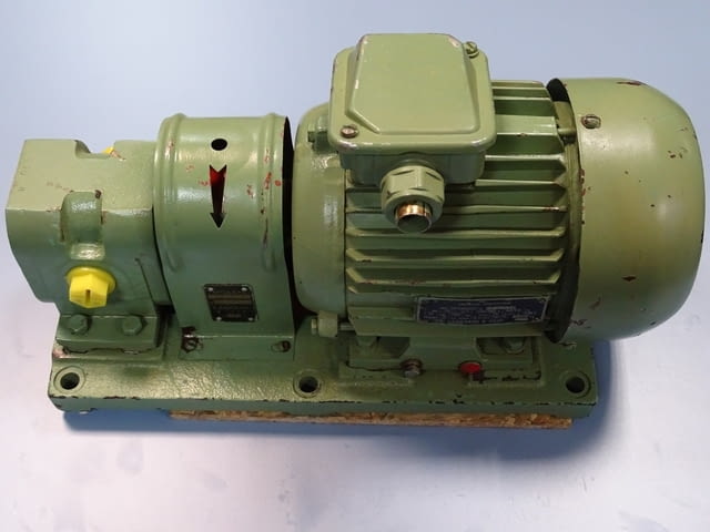 Хидравлична помпа Г11.2Э-1 с електродвигател 1.1kW хидроагрегат - снимка 1