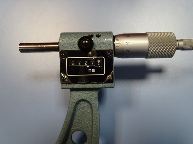 Комплект микрометри Mitutoyo 193-904 outside micrometer 0-300mm - снимка 9