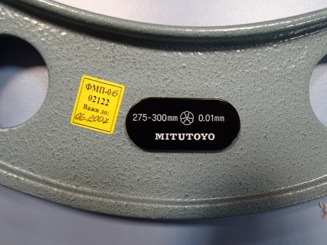 Комплект микрометри Mitutoyo 193-904 outside micrometer 0-300mm - снимка 10