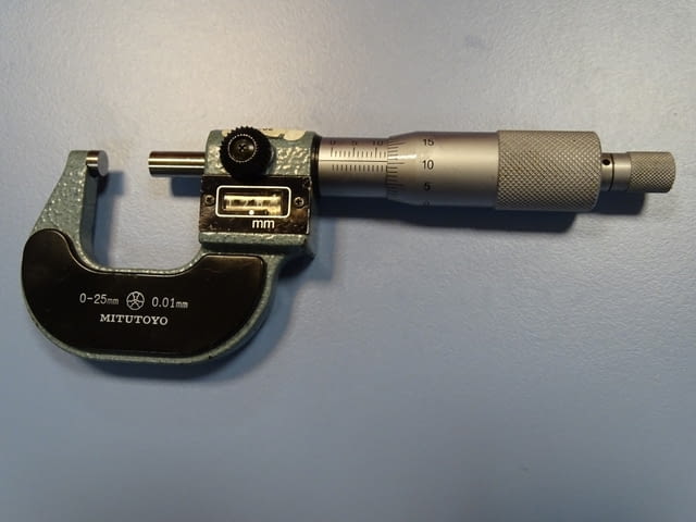 Комплект микрометри Mitutoyo 193-904 outside micrometer 0-300mm - снимка 12