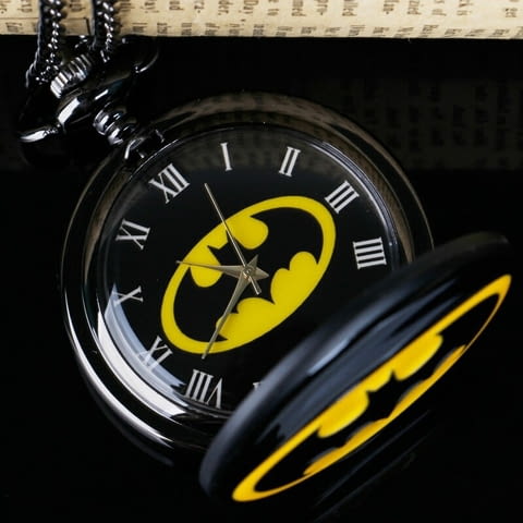 Нов Джобен часовник Батман Batman екшън герой човека прилеп, city of Radomir - снимка 4