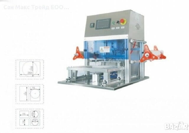 Запечатваща машина за тарелки Feed Industry, Retails - city of Sofia | Industrial Equipment - снимка 1