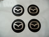 4 емблеми Мазда Mazda метални алуминиеви джанти лети волан
