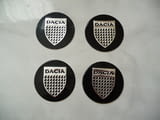 4 емблеми Дачия Dacia метални алуминиеви джанти лети волан