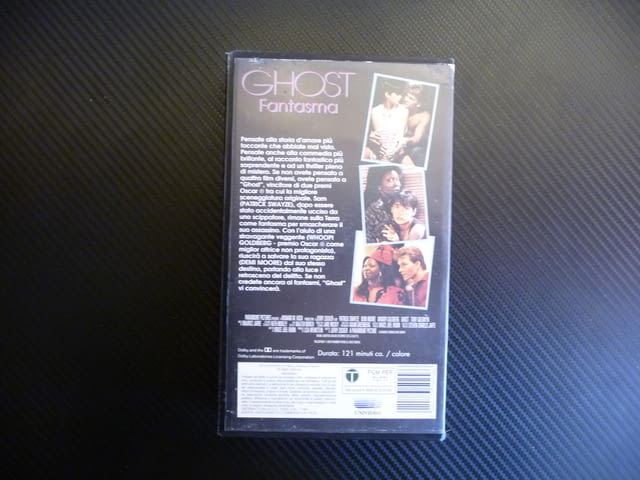 Ghost Fantasma Призрак Дух Патрик Суейзи Деми Мур VHS - град Радомир | Филми - снимка 3