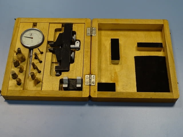 Модуломер KL-10, M 2.5-10, нормаломер с индикаторен часовник, град Пловдив - снимка 7