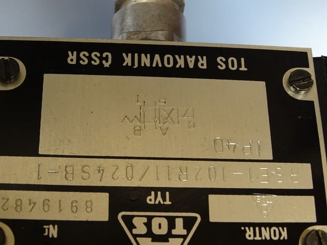 Хидравличен разпределител TOS RSE1-102R11/024SB-1 solenoid valve - снимка 4