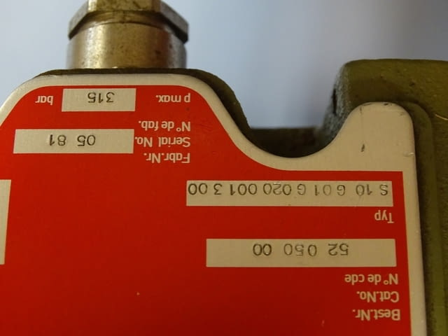 Хидравличен разпределител HERION S10G01G0200013 solenoid valve - снимка 5