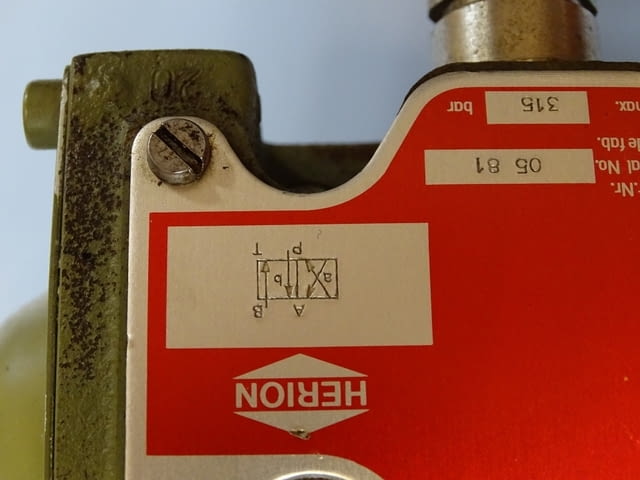 Хидравличен разпределител HERION S10G01G0200013 solenoid valve - снимка 6